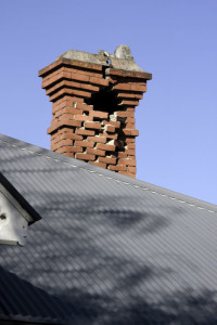 Damaged chimney - El Cajon CA - Weststar Chimney Sweeps
